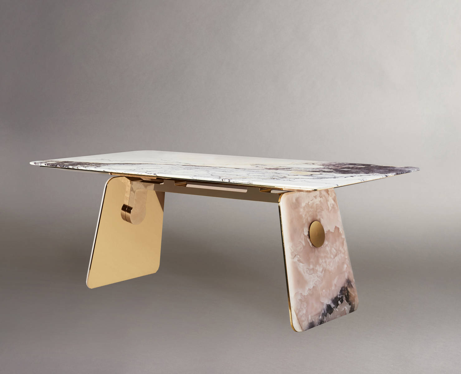 Galerie BSL - Breathtaking Furniture Designs by Studio MVW - Jinshi Pink Jade Table galerie bsl Galerie BSL: Breathtaking Furniture Designs by Studio MVW Galerie BSL Breathtaking Furniture Designs by Studio MVW Jinshi Pink Jade Table